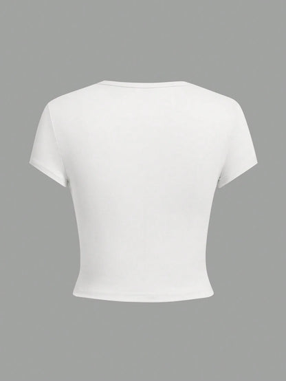 4 Piezas de Camiseta Básica