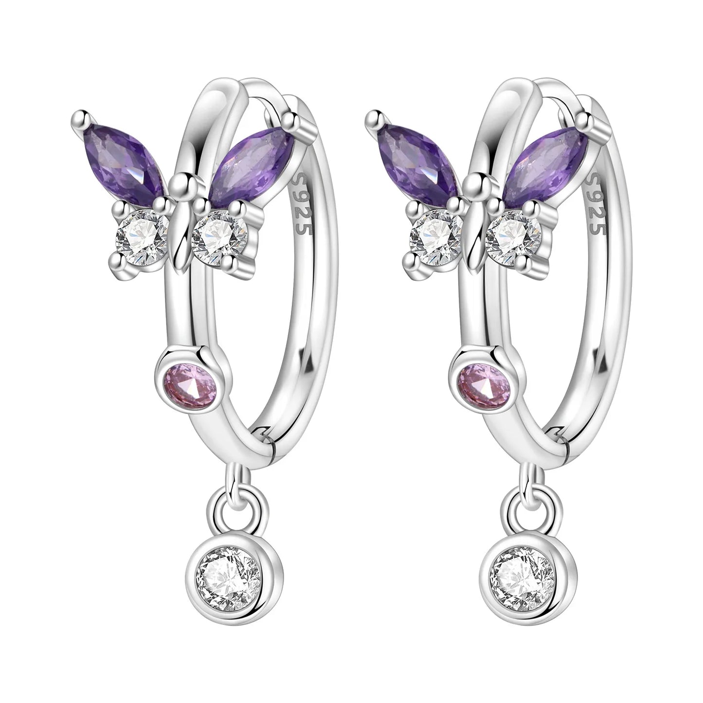 Pendientes De Mariposa