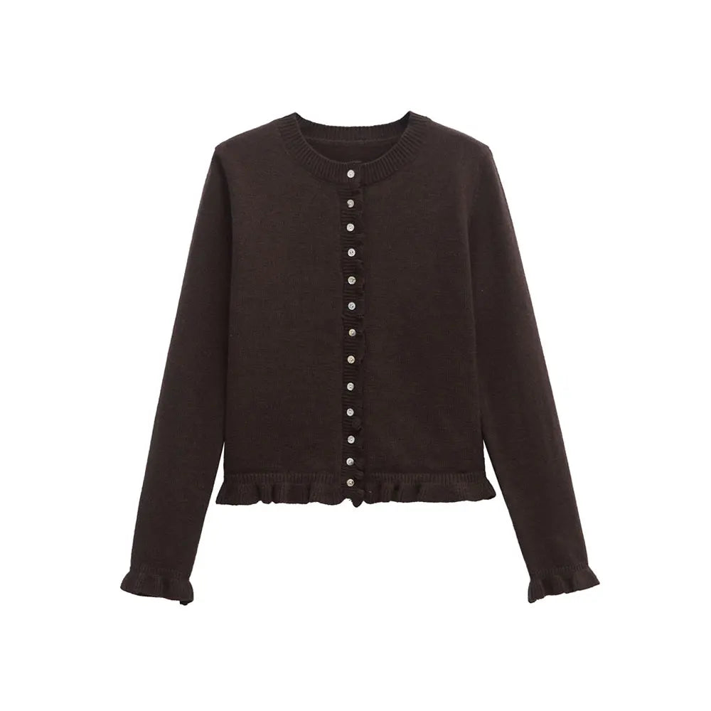 Cárdigan con Volantes