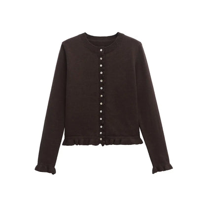 Cárdigan con Volantes