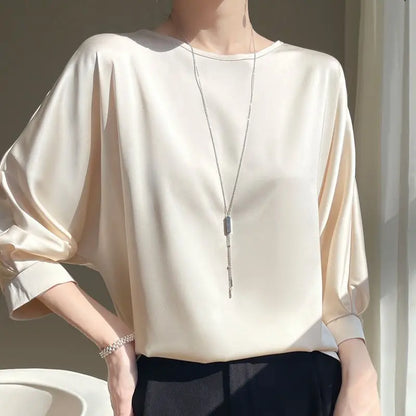 Blusa Satinada