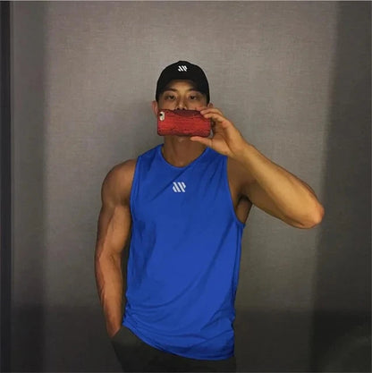 2024 Camiseta sin mangas para gimnasio y fitness para hombre, camiseta sin mangas para Fitness, chaleco deportivo transpirable de malla para hombre, camiseta interior para gimnasio, chaleco para correr para hombre