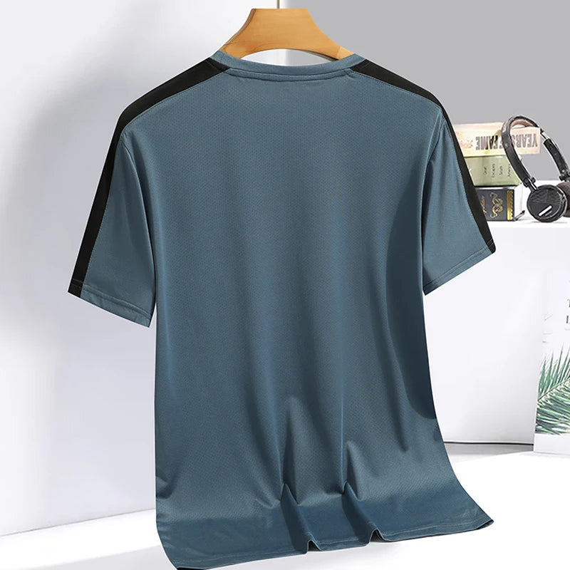 Camiseta Corta Informal Holgada