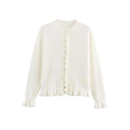 Cárdigan con Volantes