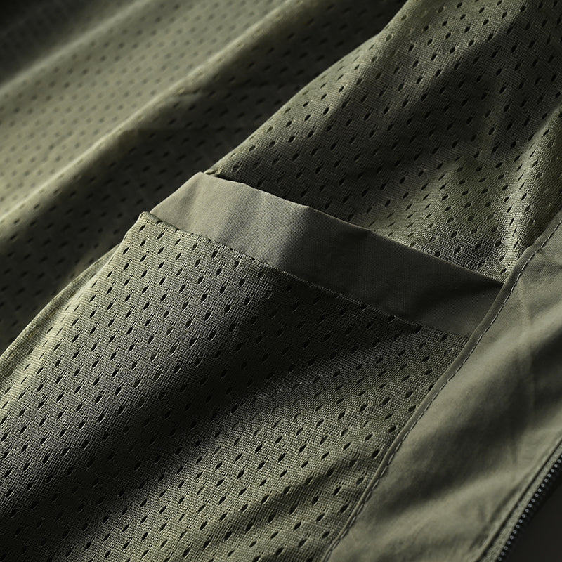 Chaqueta Impermeable Con Capucha