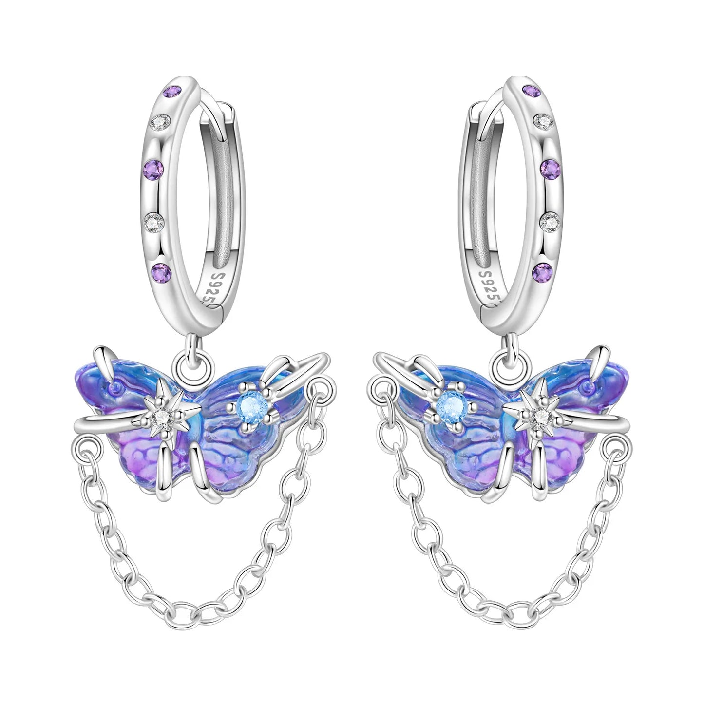 Pendientes De Mariposa