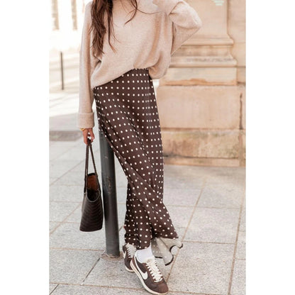 Falda Larga de Satén