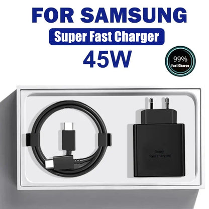 Cargador rápido USB-C de 45 W con cable - foto 1