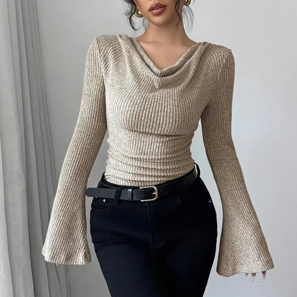 Blusa De Hombro Asimétrico