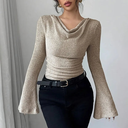 Blusa De Hombro Asimétrico