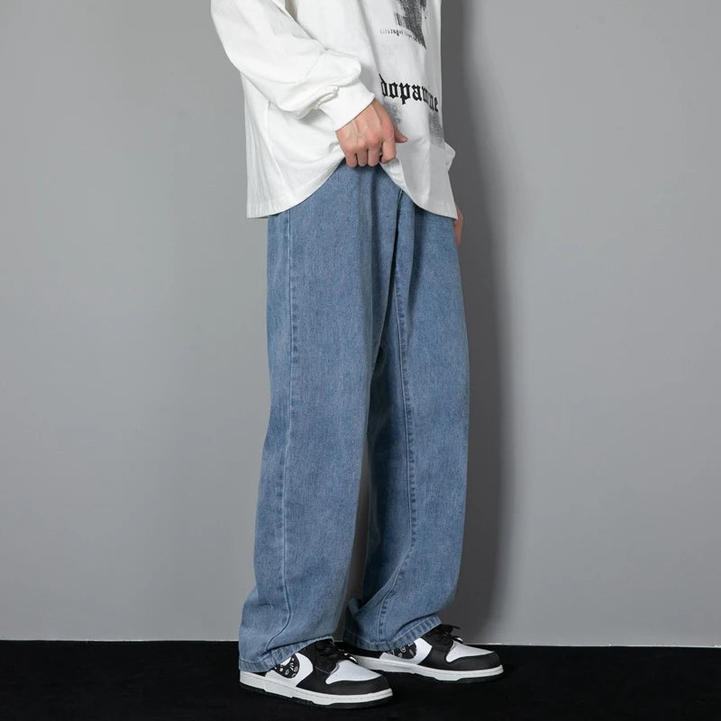 Pantalones de Mezclilla Rectos