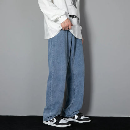 Pantalones de Mezclilla Rectos