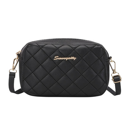 Bolso bandolera pequeño con borla - Negro