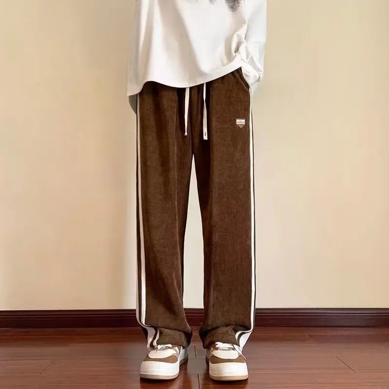 Pants Corduroy American retro