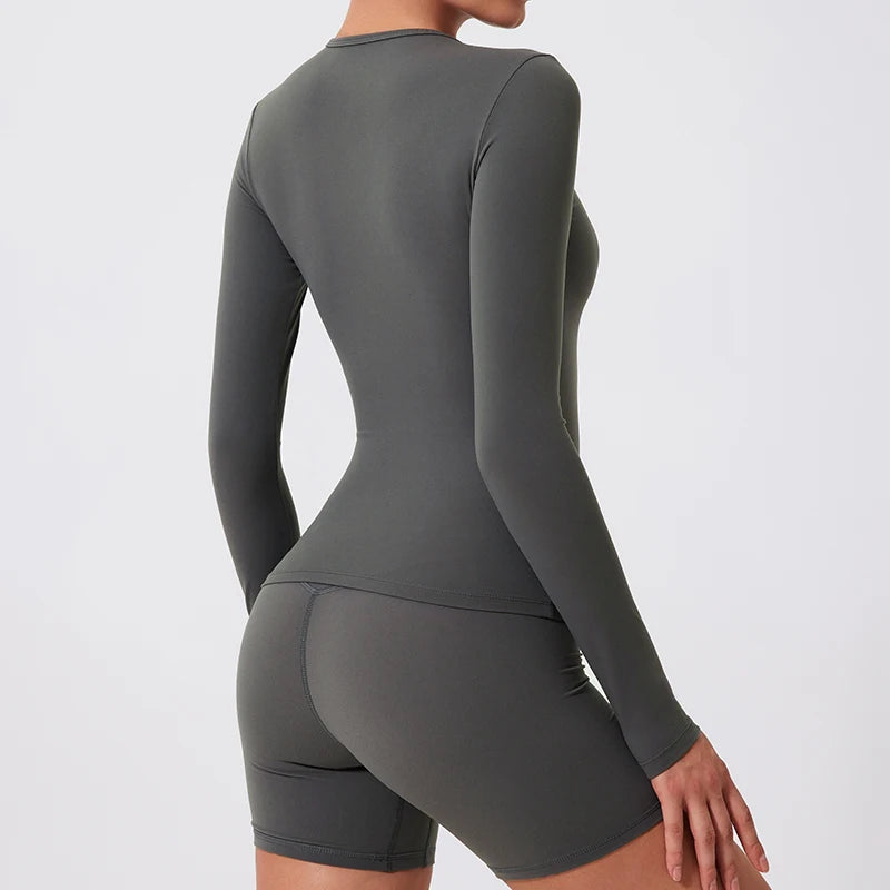 Camisa Deportiva de Manga Larga