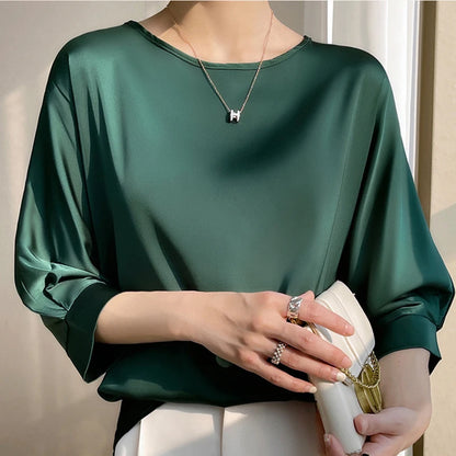 Blusa Satinada
