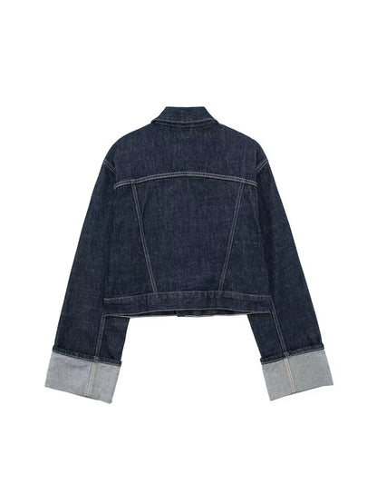 Chaquetas de Mezclilla con Bolsillos
