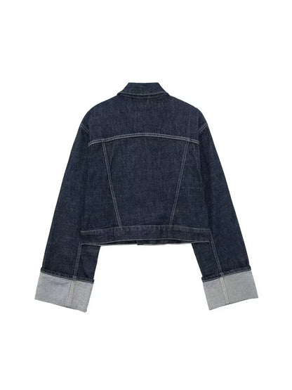 Chaquetas de Mezclilla con Bolsillos