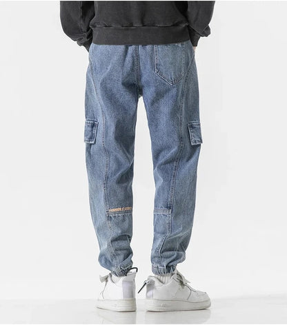 Pantalón de estilo Hip Hop con cintura elástica