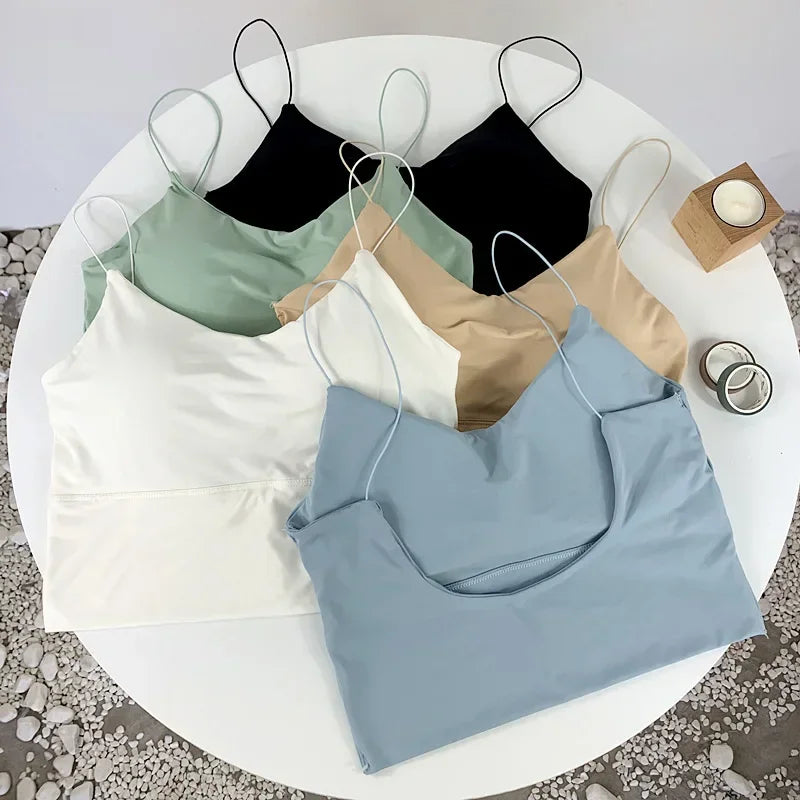 Camisetas Bralette sin costuras