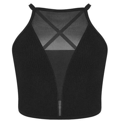 Camisola de malla Bralette