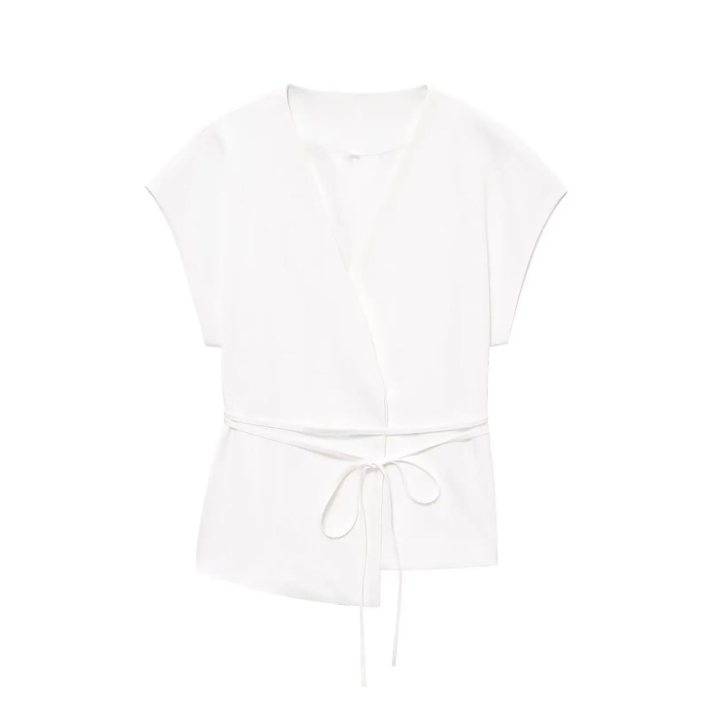 Conjunto de Pantalón y Top sin Mangas con Cuello en V