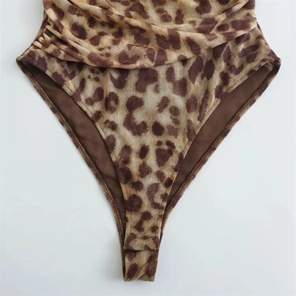 Body sin Mangas de Malla