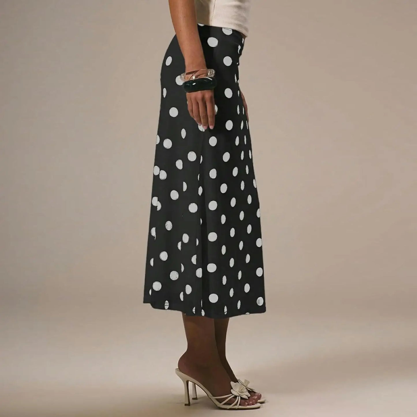 Falda Larga Acampanada