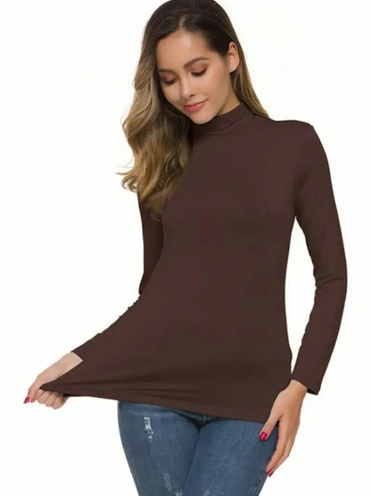 Blusa De Cuello Alto