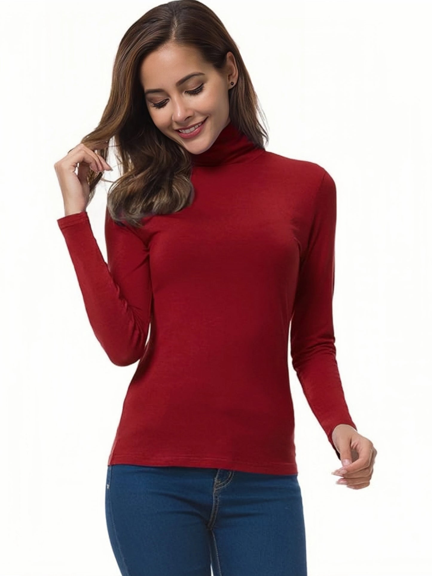Blusa De Cuello Alto