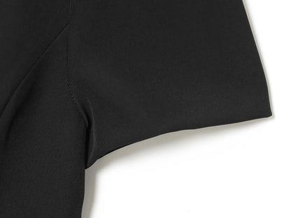 Minivestido Elegante De Manga Corta