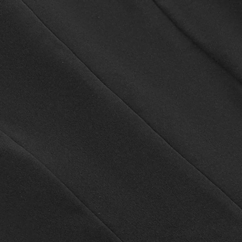 Minivestido Liso de Manga Larga