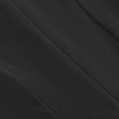 Minivestido Liso de Manga Larga