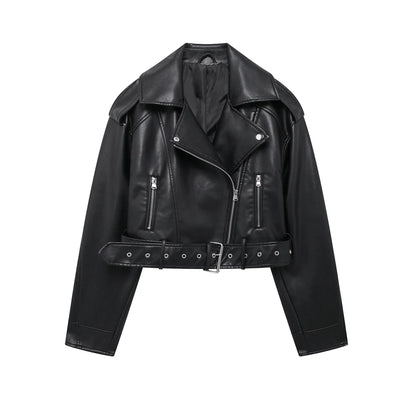 Chaqueta de Piel Sintética