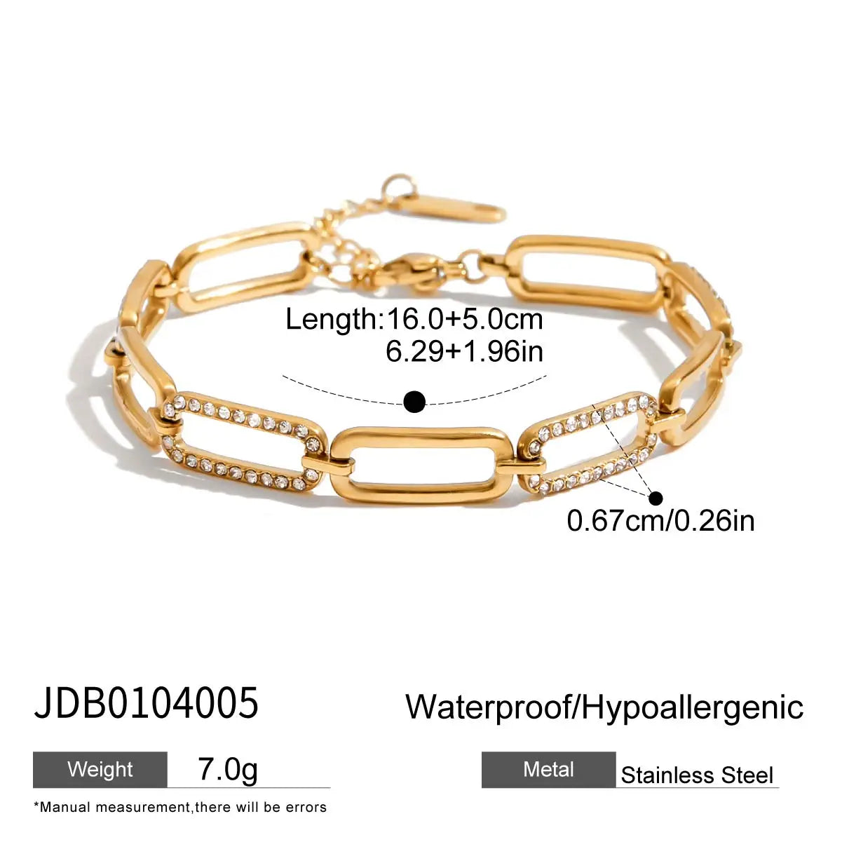 Pulseras de acero inoxidable