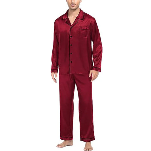 Pijama Lisa de Manga Larga