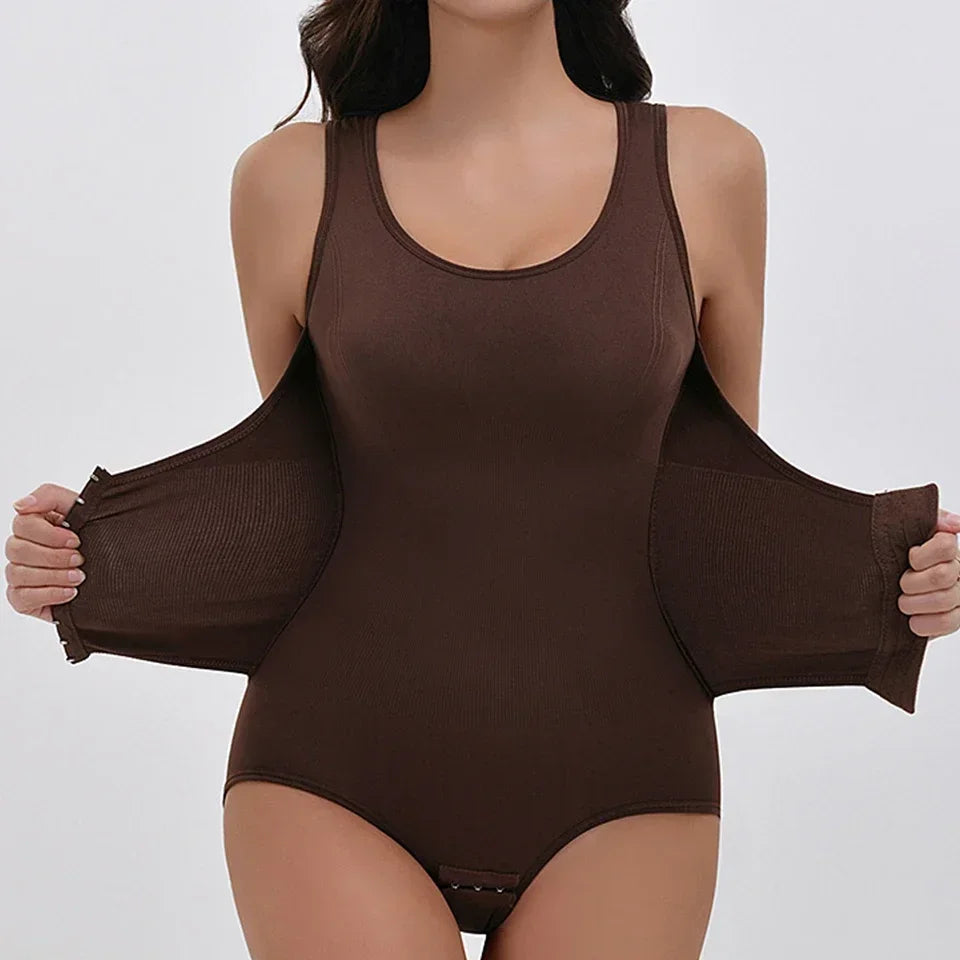 Body moldeador con cinturilla de broches integrada - foto 3