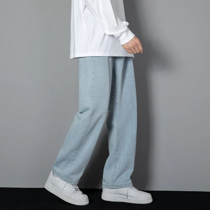 Pantalones de Mezclilla Rectos