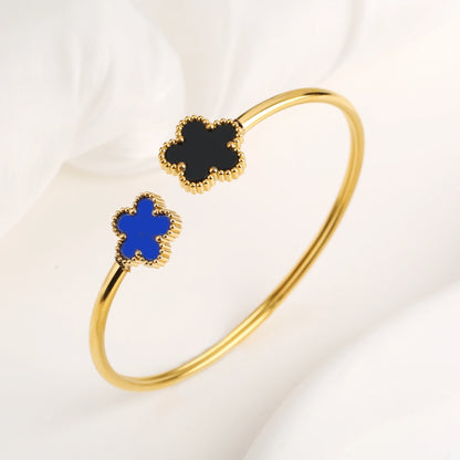 Brazalete De Flor De Cinco Hojas