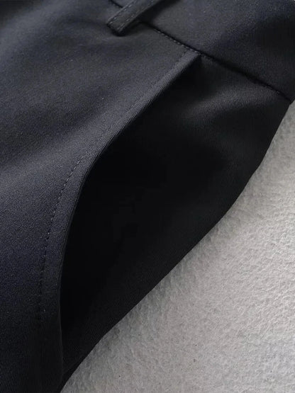 Minifalda Acampanada con Cremallera