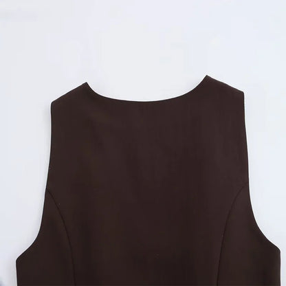 Conjunto de Chaleco y Pantalon