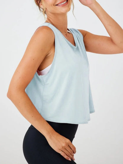 Camiseta sin Mangas de Yoga