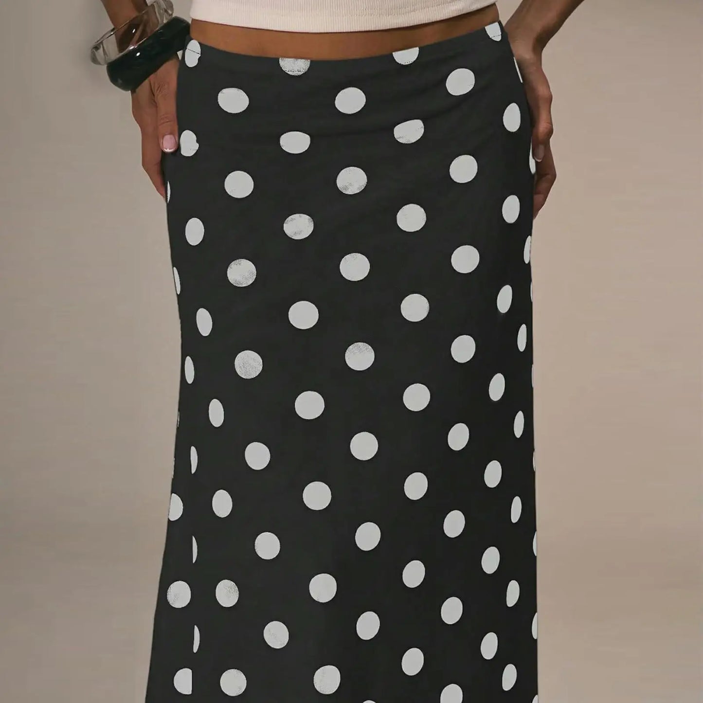 Falda Larga Acampanada