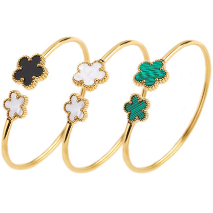 Brazalete De Flor De Cinco Hojas