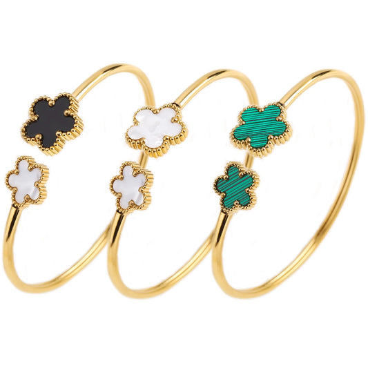 Brazalete De Flor De Cinco Hojas