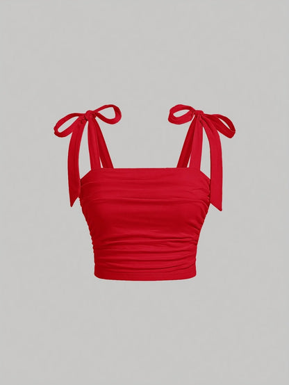 Top Corto Con Tirantes