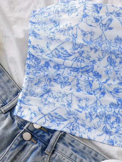 Top Corto Con Tirantes