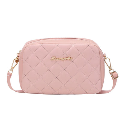 Bolso bandolera pequeño con borla - Rosa