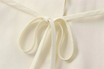 Conjunto de Pantalón y Top sin Mangas con Cuello en V