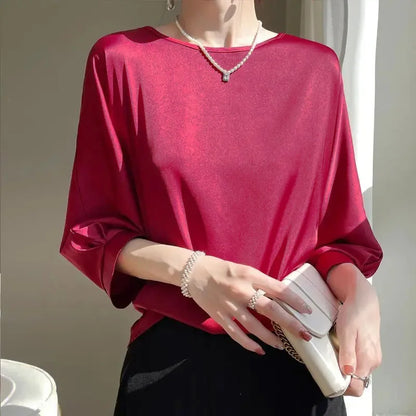 Blusa Satinada